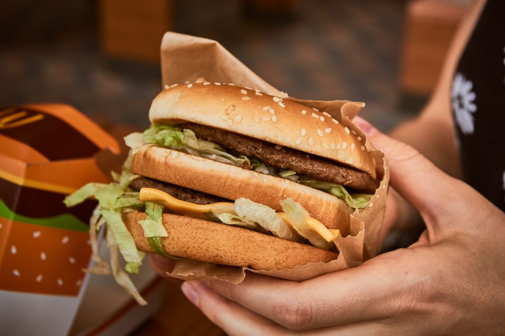 Big Mac burger de Mc Donalds